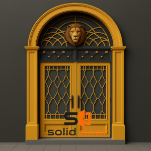Solid Door V 3009 Villa Kapısı